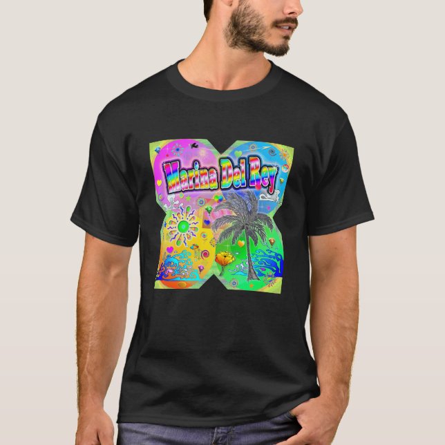 Marina Del Rey Quadro Seasons T-Shirt (Framsida)