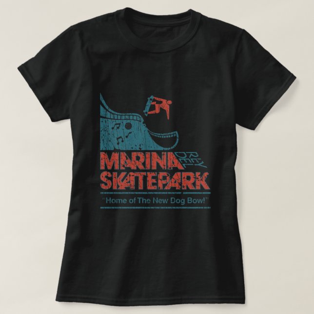 Marina del Rey Skatepark 1978 T-Shirt (Design framsida)