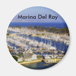 Marina Del Stråle Magnet