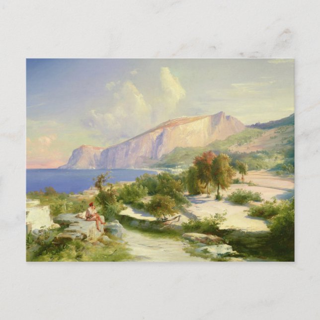 Marina Grande, Capri, 1829 Vykort (Framsida)