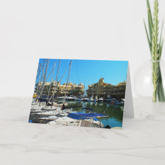Marina i Benalmadena, Spanien Helgkort