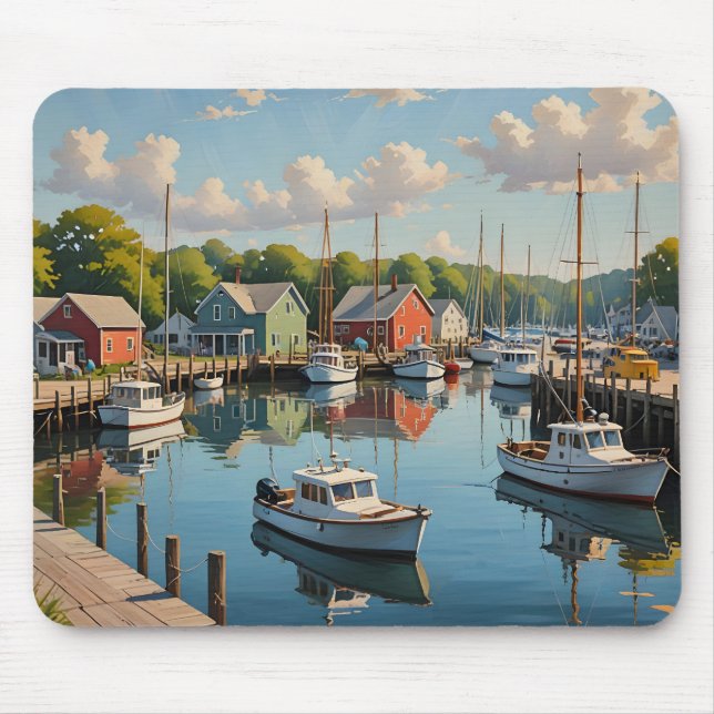Marina in a Little Fishing Village Musmatta (Framsidan)