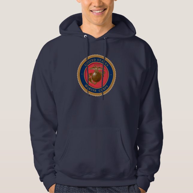 Marina korpsill 2 hoodie (Framsida)