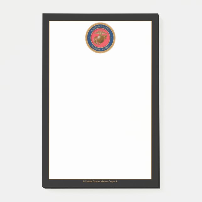 Marina korpsill post-it block (Framsida)