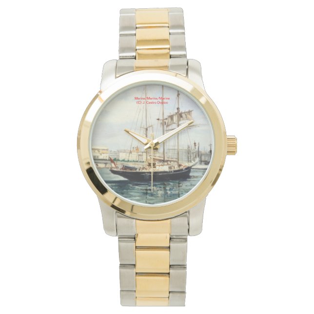 Marina/Mariña/Marine Armbandsur (Framsida)