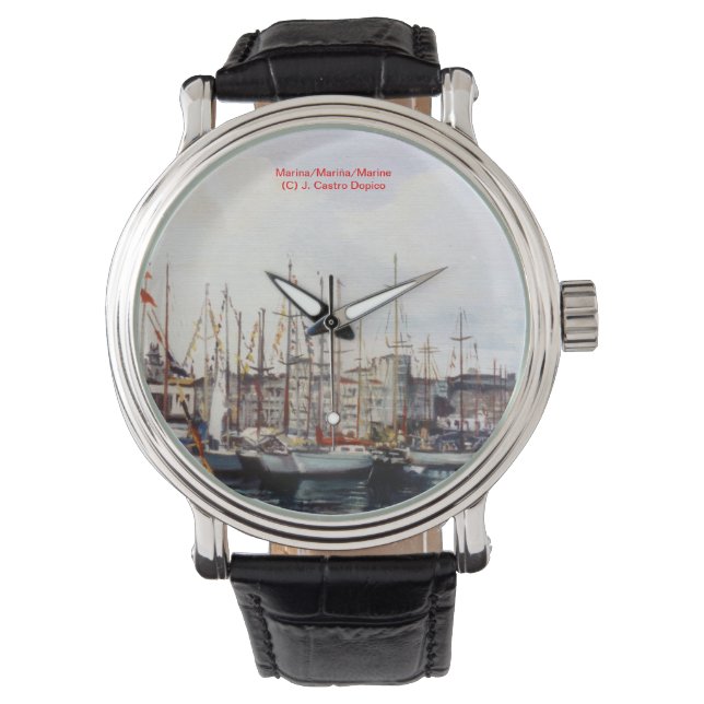 Marina/Mariña/Marine Armbandsur (Framsida)