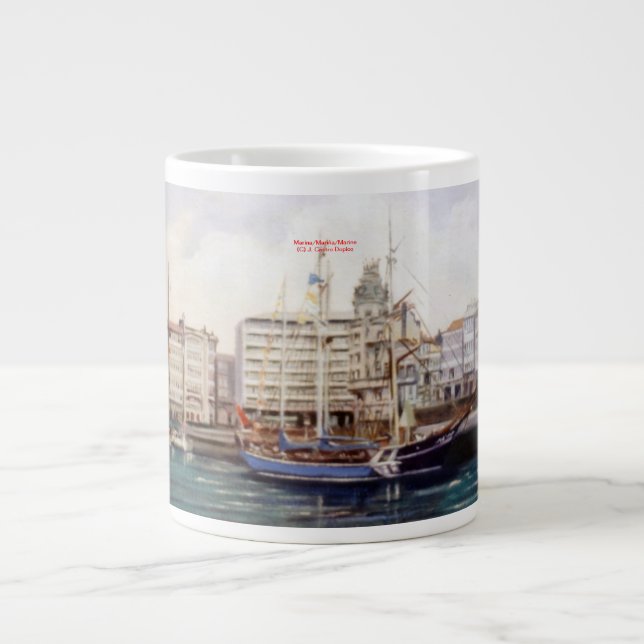 Marina/Mariña/Marine Jumbo Mugg (Framsidan)