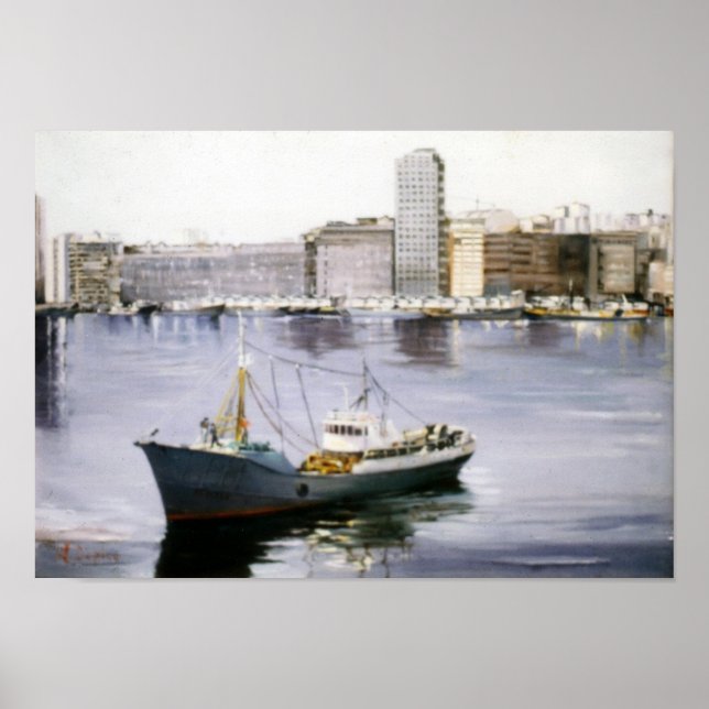 Marina/Mariña/Marine Poster (Framsidan)
