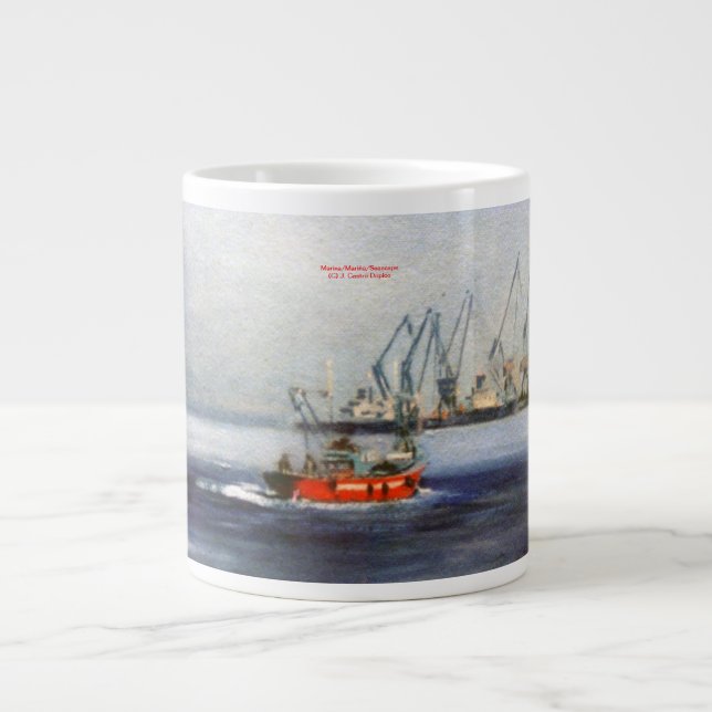 Marina/Mariña/Seascape Jumbo Mugg (Framsidan)