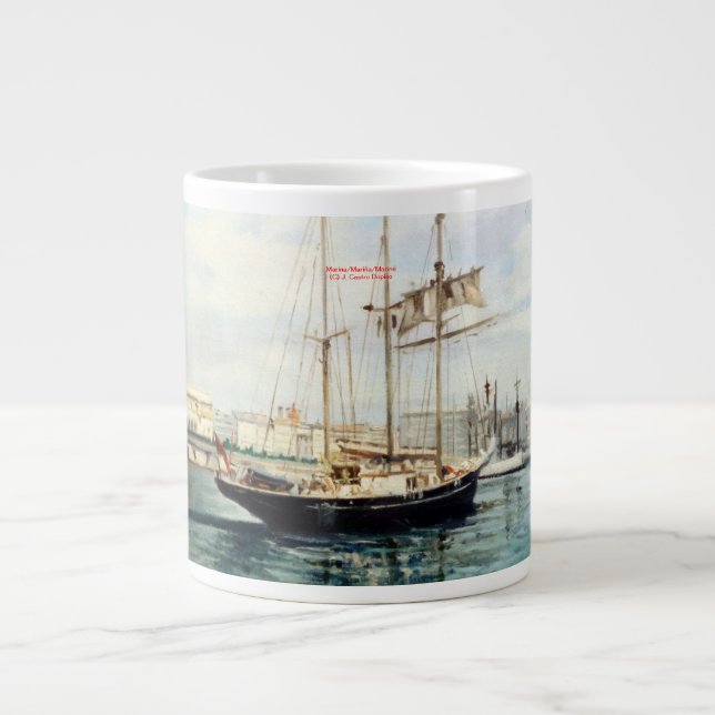 Marina/Mariña/Seascape Jumbo Mugg (Framsidan)