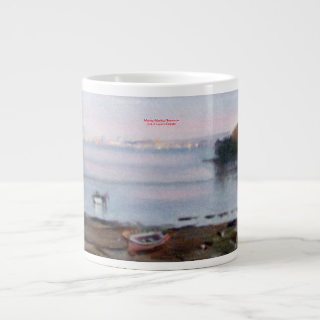Marina/Mariña/Seascape Jumbo Mugg (Framsidan)
