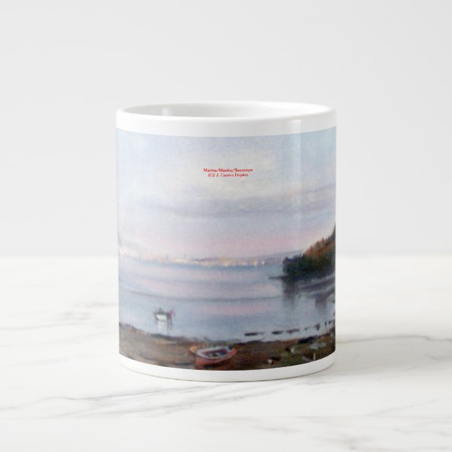 Marina/Mariña/Seascape Jumbo Mugg (Framsidan)