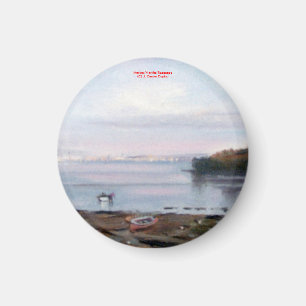 Marina/Mariña/Sjölandskap Magnet