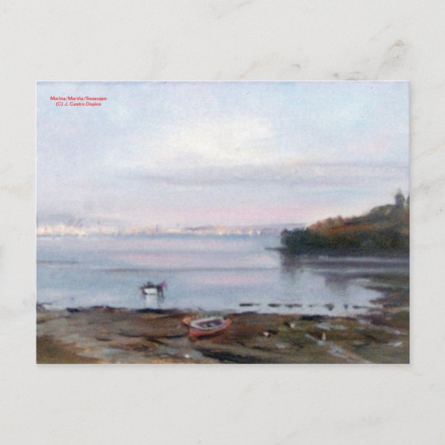 Marina/Mariña/Sjölandskap Vykort (Framsida)