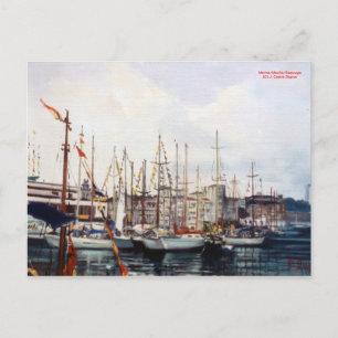 Marina/Mariña/Sjölandskap Vykort