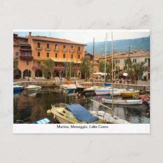 Marina, Menaggio, Sjö Como Vykort