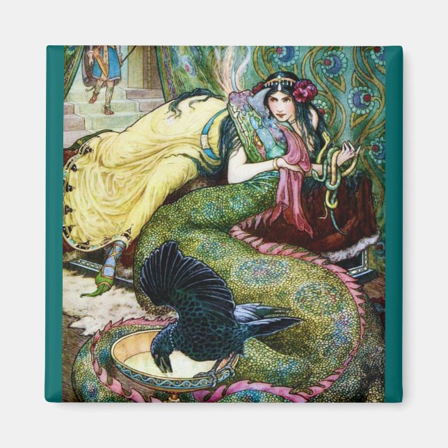 Marina och Dragon Magnet (Framsidan)