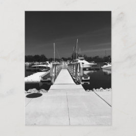 "Marina on Mitten Bass Island"-hälsningskort Vykort