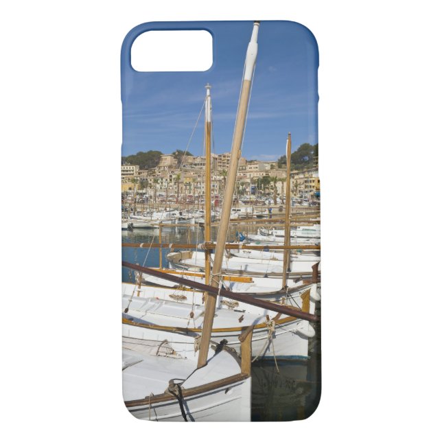 Marina, Port de Soller, Väster, kusten, Mallorca Case-Mate iPhone Skal (Baksida)