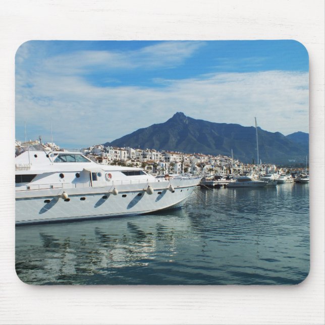 Marina, Puerto Banus, Spanien Musmatta (Framsidan)