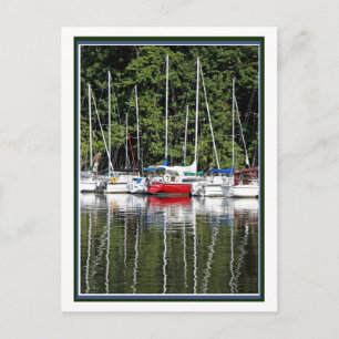 Marina Reflection Vykort