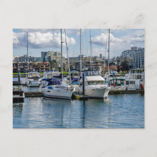 Marina, Sea Wall Inbjudan Vykort
