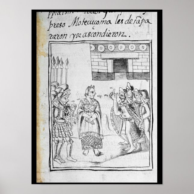 Marina tolkar för spanjorerna poster (Framsidan)