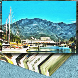 Marina Vallarta 0946 Art Canvastryck