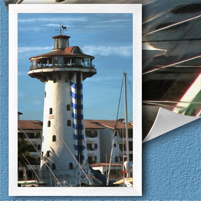 Marina Vallarta 0948 Art Print Poster (Skapare uppladdad)
