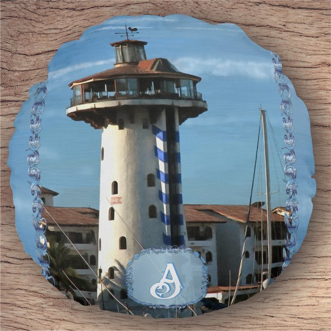 Marina Vallarta 0948 Rund Kudde (Skapare uppladdad)