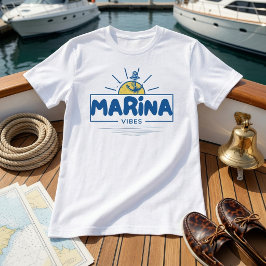 Marina Vibes Nautilus Ankare T-shirt
