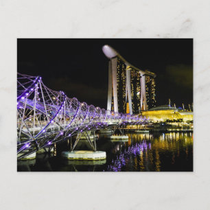 Marinafjärd, Singapore - vykort