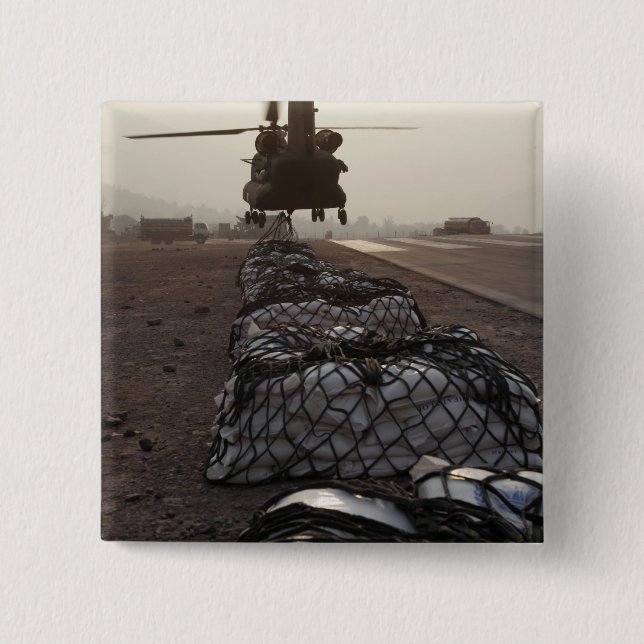 Marinaler bifogar sladdar knapp (Framsida)