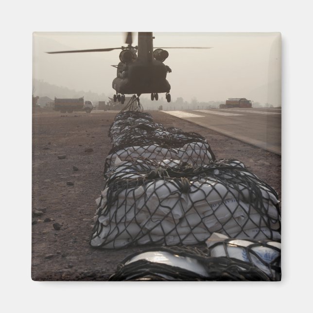 Marinaler bifogar sladdar magnet (Framsidan)