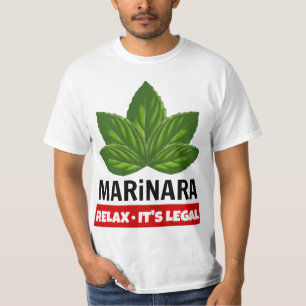 Marinara kopplar av det är den lagliga humorn fö t shirt