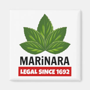 Marinara Legal sedan 1692 Basil Löv Magnet