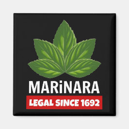 Marinara Legal sedan 1692 Basil Löv Magnet