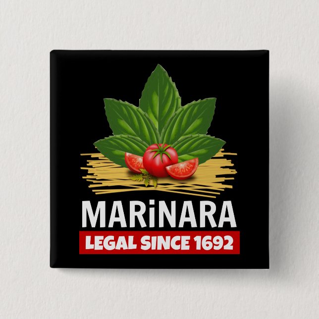 Marinara Legal sedan 1692 Basil Tomates Spaghetti Knapp (Framsida)