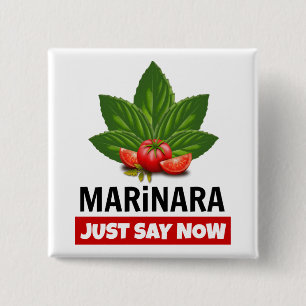 Marinara säger nu: Basil Löv Tomates Knapp