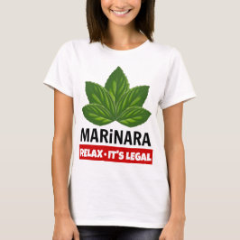 Marinara Slappna av Den rättsliga grunden Lämnar m T Shirt