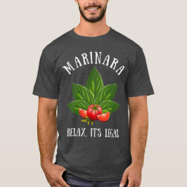 Marinara Slappna av Den rättsliga grunden Tomato F T Shirt