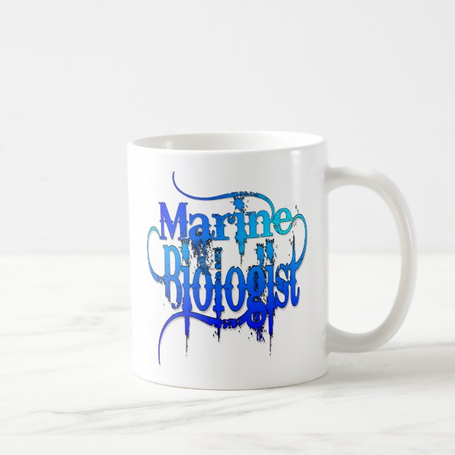 Marinbiolog Kaffemugg (Höger)