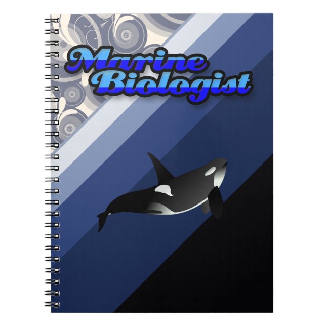 Marinbiologiblock Anteckningsbok (Framsidan)