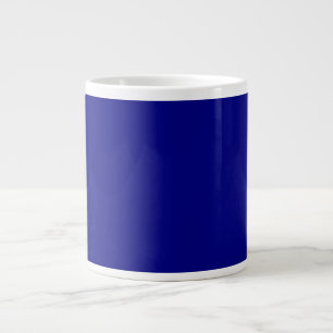 Marinblå Jumbo Mugg