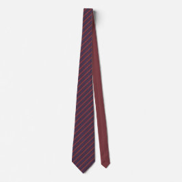 marinblå och bruna ränder brudgumme bröllop slips