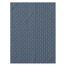 Marinblå och kafferandblommönster