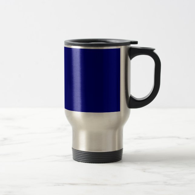 Marinblå Rostfritt Stål Resemugg (Höger)
