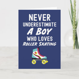 Marinblå Rullskridskokort för Babypojkar Barn Kort