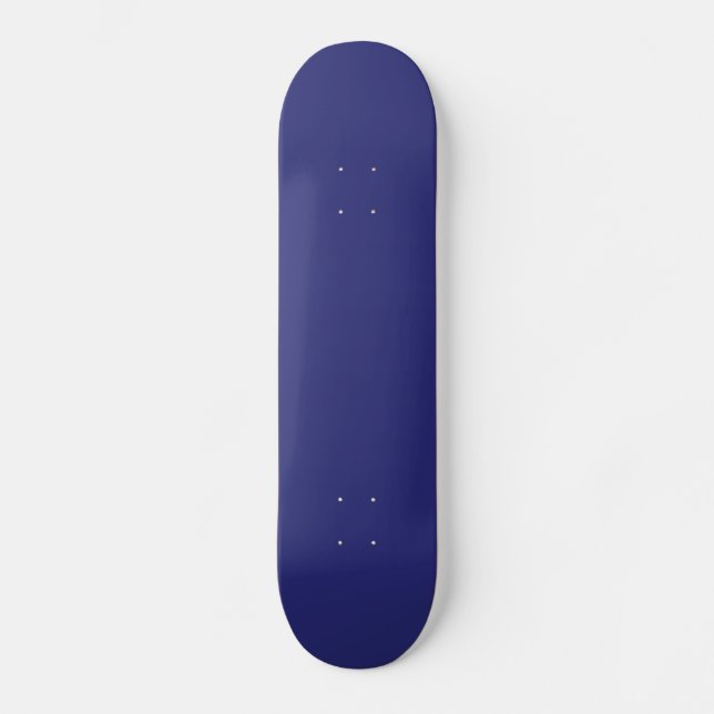 Marinblå Skateboard Bräda 21,5 Cm (Framsida)