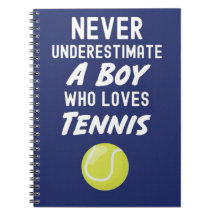 Marinblå Tennispresenter För Pojkar Barn Spelare Ä